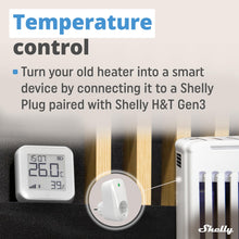 Carica l'immagine nel visualizzatore di Gallery, Shelly H&amp;T Gen3, sensore di temperatura e umidità Wi-Fi e Bluetooth