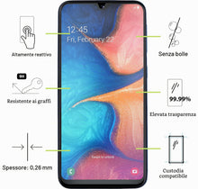 Carica l'immagine nel visualizzatore di Gallery, Vetro Temperato per Samsung Galaxy A40 [3 Pezzi] Vetrino Protettivo Pellicola Protezione Schermo