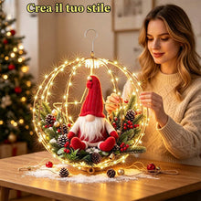 Carica l'immagine nel visualizzatore di Gallery, Joycome 2 Pezzi Sfere Luminose Natalizie 30CM 200 LED Stella Palla Luminosa