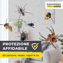 Carica l'immagine nel visualizzatore di Gallery, EASYmaxx Zanzariera per finestre con Magic Click | Tagliata individualmente su misura per tutte le finestre fino a 150 x