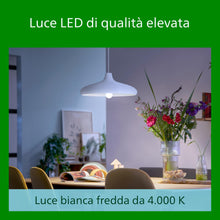 Carica l'immagine nel visualizzatore di Gallery, PHILIPS Ultra Efficient - Ultra energy saving lights, E27 LED light source, 60W, A60, cool white, pack of 1, frosted