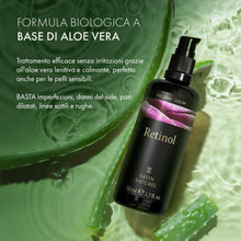 Carica l'immagine nel visualizzatore di Gallery, Satin Naturel Siero al Retinolo 50 ml – Siero Viso Anti-Age &amp; Antirughe – Con Retinolo, Acido Ialuronico, Niacinamide &amp; Aloe Vera Bio – Vegano &amp; Cosmetica Naturale – Per una Pelle Uniforme e Luminosa
