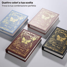 Carica l'immagine nel visualizzatore di Gallery, Lampada-libro pieghevole Regalo per amanti dei libri, lampada di carta pieghevole, luce da libro portatile per arredamen