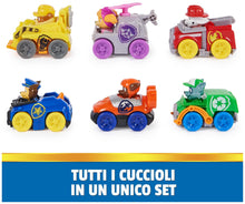 Carica l'immagine nel visualizzatore di Gallery, PAW Patrol Pup Squad Racers, Confezione Regalo con 6 veicoli, giocattoli per bambini e bambine da 3 anni in su