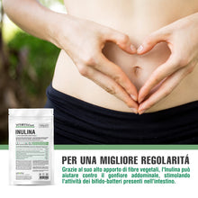 Carica l&#39;immagine nel visualizzatore di Gallery, VITATIV Inulina da Cicoria in Polvere Pura 500g | Fibra Vegetale Prebiotica da Radici di Cicoria | ALTA QUALITA