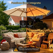 Carica l'immagine nel visualizzatore di Gallery, Luci LED Batteria, 2 Pezzi 5M 50LED Catena Luminosa per Interni e Esterni