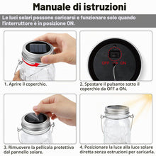 Carica l'immagine nel visualizzatore di Gallery, Luci Solari Esterno Giardino - 6 Pezzi 30 LED Impermeabile IP65 Lanterne Interno Esterno Luminose Giardino Terrazzo Matr