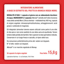 Carica l'immagine nel visualizzatore di Gallery, Morosil® 400 mg | 30 Capsule Vegane | Nutrimea