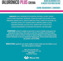 Carica l'immagine nel visualizzatore di Gallery, Abbinata Ialuronico Plus Crema, 50 g Totali, Crema Idratante con Acido Ialuronico 0,4%, Azione Rigenerante ed Emolliente, Per Viso e Corpo, Tutti i Tipi di Pelle