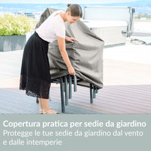 Carica l'immagine nel visualizzatore di Gallery, Chefarone Copertura Sedie da Giardino Impermeabile 420D