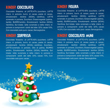Carica l&#39;immagine nel visualizzatore di Gallery, Kinder Surprise &amp; Friends - Calendario Avvento 2025, 29 Cioccolatini Assortiti con Cioccolato al Latte Kinder,Senza Glutine,con Speciale Videomessaggio da Babbo Natale,Idea Regalo,Confezione da 370 gr