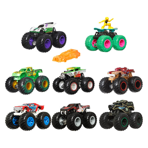Hot Wheels- Monster Truck Veicolo a Sorpresa in Scala 1:64 con Ruote Giganti, da Collezione, Giocattolo per Bambini 3+Anni, FYJ44