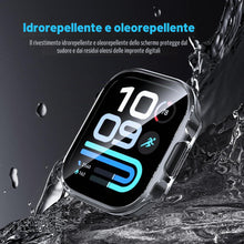 Carica l'immagine nel visualizzatore di Gallery, Cover per Xiaomi Redmi Watch 6 Lite, 2 pezzi, Nero+Trasparente