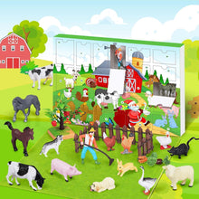 Carica l&#39;immagine nel visualizzatore di Gallery, iZoeL Calendario Avvento 2024 Bambini Fattoria Animali, 24 Animali Fattoria per Pollo Anatre Conigli - Calendario dell&#39;Avvento Natale, Regalo a Sorpresa Il Conto Alla Rovescia Figli Nipoti Bambini
