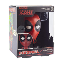 Carica l'immagine nel visualizzatore di Gallery, Luce Icona 3D Deadpool Merchandise Ufficiale Disney Marvel, Luce Notturna per Ufficio, Stanza di Gioco, Camera da Letto 