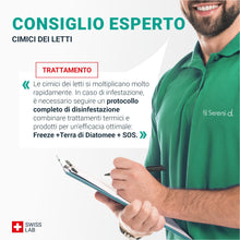 Carica l'immagine nel visualizzatore di Gallery, SOS ANTI CIMICI DA LETTO XXL - Spray Insetticida CHOC Trattamento naturale con Oli Essenziali e Fiore di Piretro Vegetal