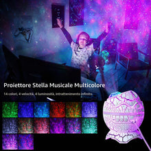 Carica l'immagine nel visualizzatore di Gallery, Dinosaur Egg Galaxy Starry Sky Proiettore con Lettore Musicale Wireless, Star Proiettore Luce Notturna con Rumore Bianco
