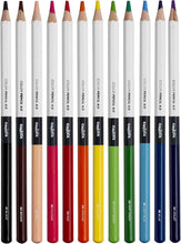 Carica l'immagine nel visualizzatore di Gallery, CARIOCA Plus I Matite Colorate 4.0 in Legno con Mina spessa e morbida ad alta pigmentazione I 12 pezzi