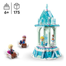 Carica l&#39;immagine nel visualizzatore di Gallery, LEGO Disney Frozen La Giostra Magica di Anna ed Elsa, Giocattolo Ispirato al Castello di Frozen con Micro Bambolina della Principessa e Olaf, Giochi Regalo per Bambini e Bambine dai 6 Anni in su 43218