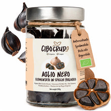 Carica l'immagine nel visualizzatore di Gallery, Aglio Nero Fermentato Biologico in Spicchi - Qualità Premium - 200g - Prodotto Alimentare Naturale dal Gusto Dolce e Bal