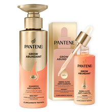 Carica l'immagine nel visualizzatore di Gallery, Pantene Set Shampoo + Siero Anti-Caduta Grow Abundant 60ml