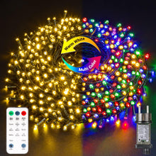 Carica l'immagine nel visualizzatore di Gallery, GlobaLink Lucine 20M 200 LED IP44 Colorate Super Luminose con Telecomando Luci della Stringa di Temporizzazione Regolabi