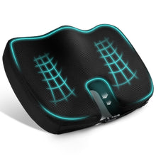 Carica l'immagine nel visualizzatore di Gallery, Ainiv Cuscino del Sedile in Memory Foam, Cuscino del Coccige Antiscivolo Regolabile per Seggiolino Auto, Sedia da Ufficio o Sedia, Adatto per Alleviare il Dolore Alla Schiena, All'anca e al Coccige