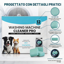 Carica l'immagine nel visualizzatore di Gallery, 12 Pezzi Drum Cura Lavatrice, Pastiglie per Pulizia Lavatrice Peli Detergente, Animali, Pastiglie Lavaggio Carica Fronta