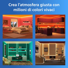 Carica l'immagine nel visualizzatore di Gallery, Philips Smart Lighting Striscia LED soffitto RGB, 5 m