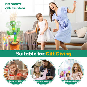 Giocattoli Bambino Cactus Ballerino Ripete Balla Parlante Danzante Funny Talking Che Ripete Quello Che Dici Peluche Cactus Parlante Interattivo Bambina Ragazzo Natalizi Per Bambini Con 120 Canzoni