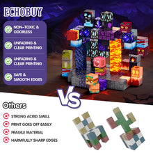 Carica l'immagine nel visualizzatore di Gallery, ECHOBUY Costruzioni Magnetiche, 100 Pezzi Giochi Cubi Magnetici, Blocchi Magnetic per Bambini Magnetic Building Blocks dai 3+ Giocattoli Montessori STEM Regali per Ragazzi e Ragazze