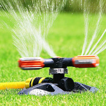 Carica l'immagine nel visualizzatore di Gallery, Irrigatore Giardino, Irrigatore Prato Automatico, Garden Sprinkler, Irrigatore Rotante Automatico a 360°Gradi, con 3 Bra