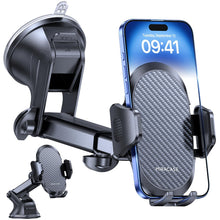 Carica l'immagine nel visualizzatore di Gallery, Miracase Porta Cellulare Auto [2025 Ventosa Potente] Supporto Telefono Auto 360° Rotazione Porta Telefono Auto per Cruscotto &amp; Parabrezza Universale Automobile Adatto Smartphone da 4-7.2"