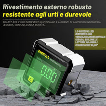Carica l'immagine nel visualizzatore di Gallery, Inclinometro Digitale Ricaricabile con Laser, Goniometro Digitale Magnetico Inclinometro Livella Laser con 4 Lati Magnet