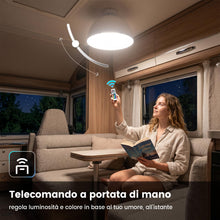 Carica l'immagine nel visualizzatore di Gallery, Lampadine LED 12V E27 6W Bianco Freddo 6000K+RGB, 2 pezzi