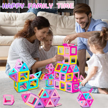 Carica l'immagine nel visualizzatore di Gallery, Costruzioni Magnetiche per Bambini 3 4 5 6 Anni 38 Pezzi Magneti Giochi Bambina 3 4 5 6 Anni Gioco Magnetici Bambino Mattoncini Magnetici per Bambini Natale Compleanno Regalo Bambina 3 4 5 6 7 Anni