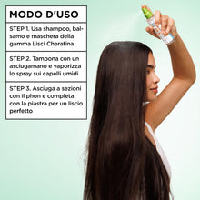 Carica l'immagine nel visualizzatore di Gallery, Garnier Fructis Spray Lisciante, Per Capelli Indisciplinati, Capelli Luminosi e Lisci, Protezione Dall'Umidità e Dal Cal
