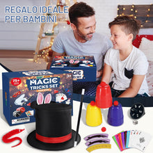 Carica l'immagine nel visualizzatore di Gallery, DINORUN Giochi di Magia per Bambini, Bastone Magico &amp; Cappello Magico