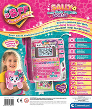Carica l'immagine nel visualizzatore di Gallery, Clementoni - BFF Sally Il Mio Diario Segreto Digitale LCD, Gioco Interattivo, Animazioni e 20 Attività di Gioco, Diario 