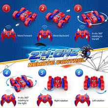Carica l'immagine nel visualizzatore di Gallery, Macchina Telecomandata per Bambini, 2.4GHz Monster Truck Giochi Bambini 3-12 Anni, Giocattoli Natale Compleanno Regalo Bambino 3-9 Anni Maschio Giochi per Bambini, Gioco Bambino 3 4 5 6 7 8 Anni