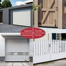 Carica l'immagine nel visualizzatore di Gallery, Guarnizione porta garage guarnizione in gomma autoadesiva striscia di tenuta soglia universale resistente alla pioggia c