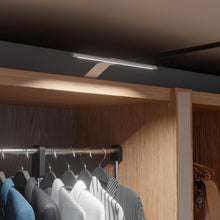 Carica l'immagine nel visualizzatore di Gallery, kalb applique LED di superficie 340x170x40mm per armadi con modulo LED 12V DC 4W 230lm con interruttore e alimentatore (