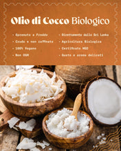 Carica l'immagine nel visualizzatore di Gallery, NaturaleBio Olio di Cocco Bio Vergine Spremuto a Freddo