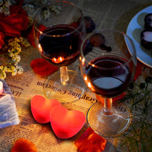 Carica l'immagine nel visualizzatore di Gallery, 通用 Amore Decorazione per Tavolo 3 Cuori Luminosi Rosso, Ideale per Bagno e altre Aree di Casa