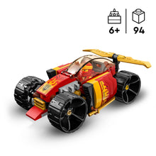 Carica l&#39;immagine nel visualizzatore di Gallery, LEGO NINJAGO Auto da Corsa Ninja di Kai - EVOLUTION, Set 2in1 con Macchina Giocattolo e Fuoristrada, Giochi per Bambini e Bambine dai 6 Anni in su 71780