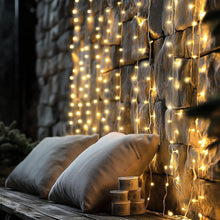 Carica l'immagine nel visualizzatore di Gallery, Catena luminosa a LED per esterni, 60 m, 600 LED, catena luminosa per esterni, resistente alle intemperie, con spina, il