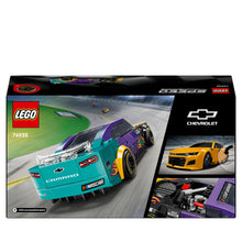 Carica l&#39;immagine nel visualizzatore di Gallery, LEGO Speed Champions NASCAR Next Gen Chevrolet Camaro ZL1, Modellino di Auto da Costruire, Macchina Giocattolo da Collezione con Minifigure del Pilota, Giochi per Bambini e Bambine da 9 Anni 76935