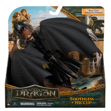 Carica l'immagine nel visualizzatore di Gallery, DreamWorks Dragons, Dragon Trainer, Sdentato e Hiccup, Drago e Vichingo, Giocattoli per Bambini, 4+ Anni