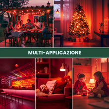 Carica l'immagine nel visualizzatore di Gallery, SCNNC Lampadine LED Rosse E27 A60/A19 9W AC85-265V Lampadine Colorate E27
