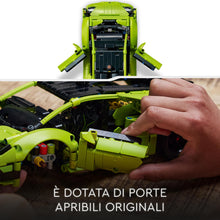 Carica l&#39;immagine nel visualizzatore di Gallery, LEGO Technic Lamborghini Huracán Tecnica, Modellino di Auto da Costruire, Macchina Giocattolo per Bambini, Bambine, Ragazzi, Ragazze e Fan delle Supercar Sportive, Idea Regalo da Collezione 42161